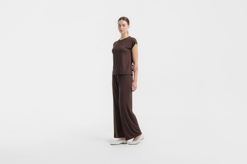 Brown Bamboo Cozy Set