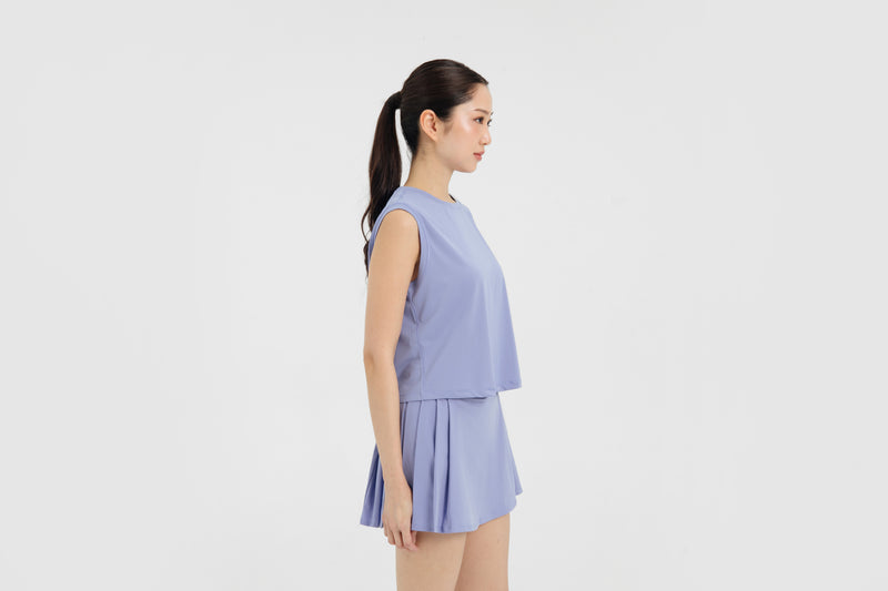 Periwinkle Breeze Bamboo Tank Top