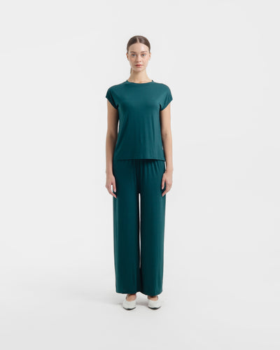 Teal Bamboo Cozy Set