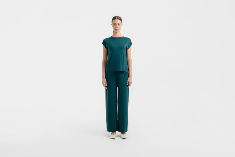 Teal Bamboo Cozy Set