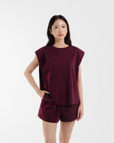 Wine Penelope Bamboo Cotton Set