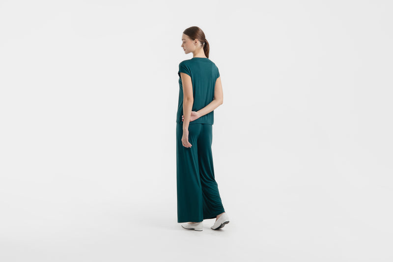 Teal Bamboo Cozy Set