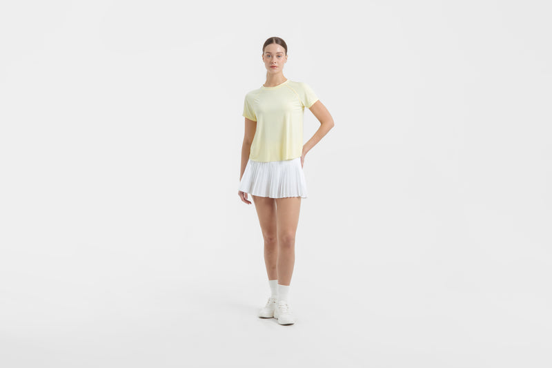 Lemon Criss Cross Top