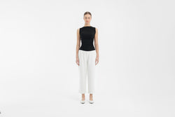 White Ultrasoft Bamboo 2.0 Relaxed Pants