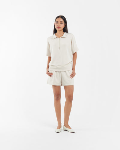 Cream Bamboo Lyocell Day Out Set