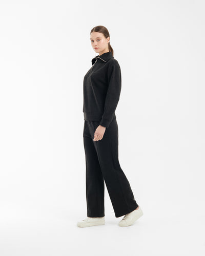 Black Soft Fleece Winter Set