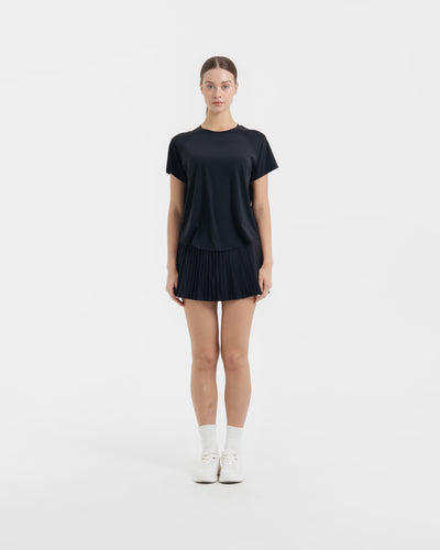 Black Cooling Relaxed Top