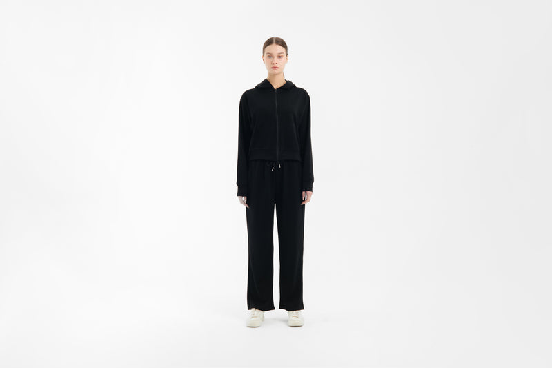 Black Bamboo Lyocell Leisure Set