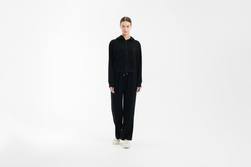 Black Bamboo Lyocell Leisure Set