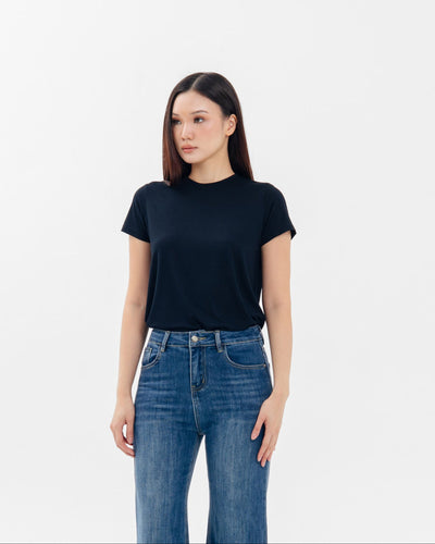Black Essential Bamboo T-Shirt