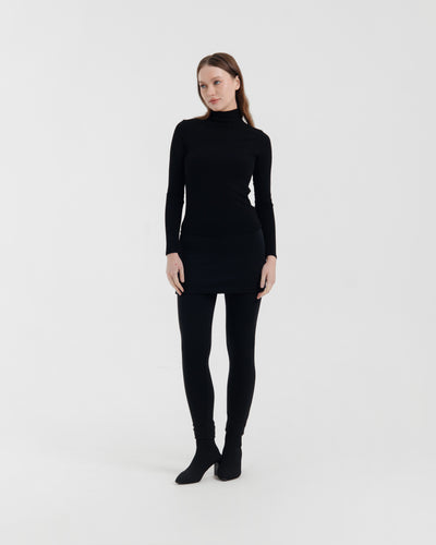 Straight Skirt Winter Leggings