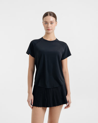 Black Cooling Relaxed Top