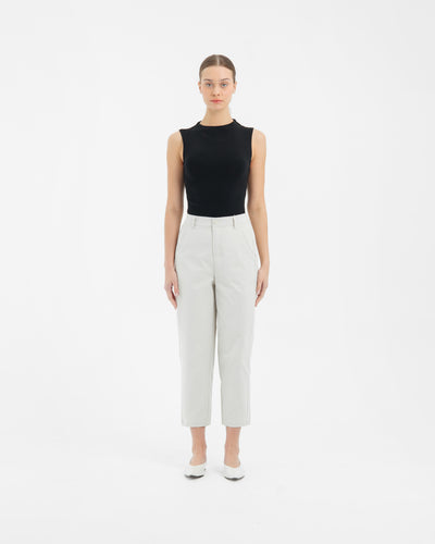 Cream Capri Pants