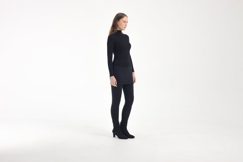 Straight Skirt Winter Leggings