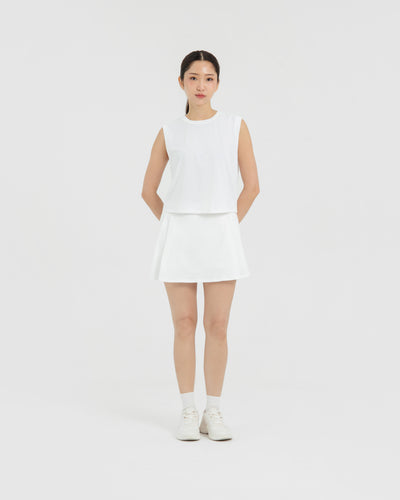 White Breeze Bamboo Tank Top