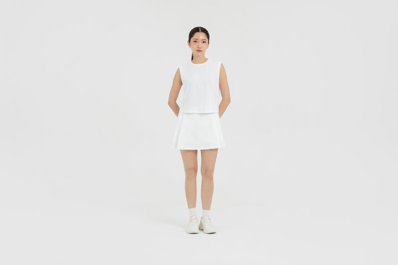 White Breeze Bamboo Tank Top