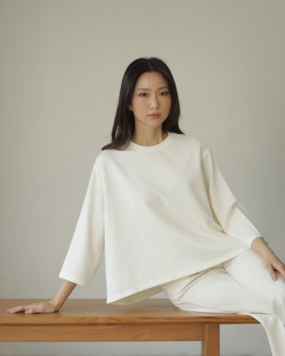 White Ultrasoft Bamboo Top