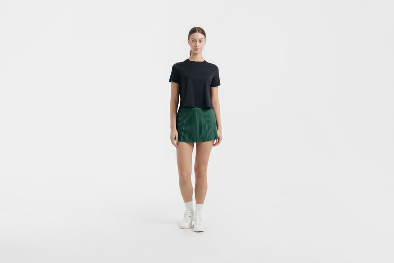 Green Plie Skirt