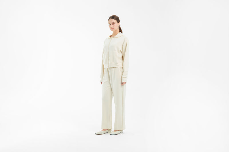 Cream Bamboo Lyocell Leisure Set