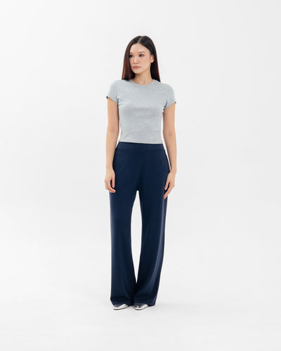 Navy Ultrasoft Bamboo Seamless Pants