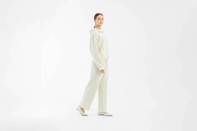 Cream Bamboo Lyocell Leisure Set