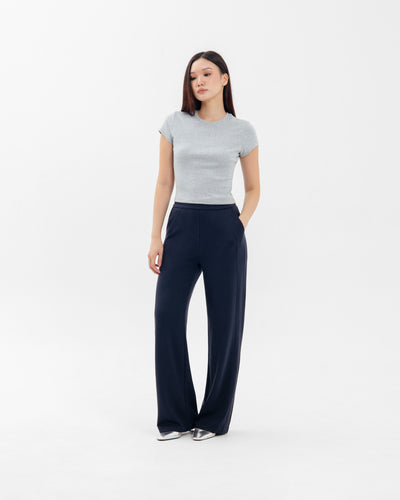 Navy Ultrasoft Bamboo Essential Pants