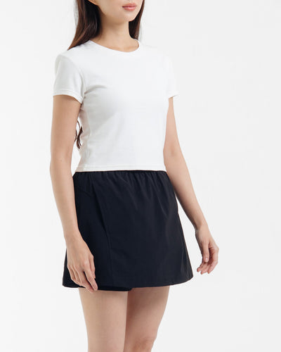 Black Aeri Skort