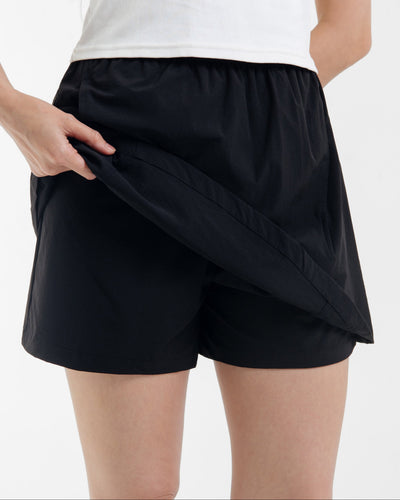 Black Aeri Skort