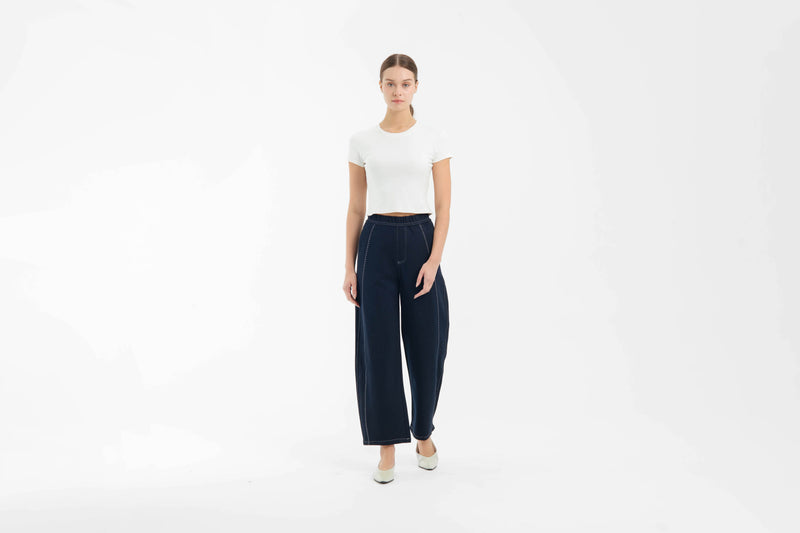 Sela Bamboo Barrel Jeans