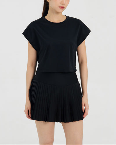 Black Boxy Top