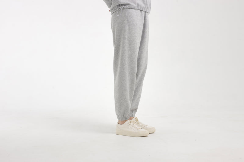 Heather Grey Bamboo Lyocell Jogger Set