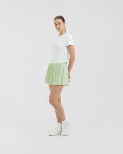 Lime Plie Skirt