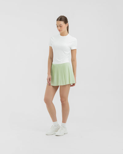 Lime Plie Skirt