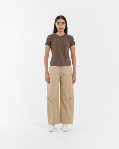 Tan Cargo Jeans