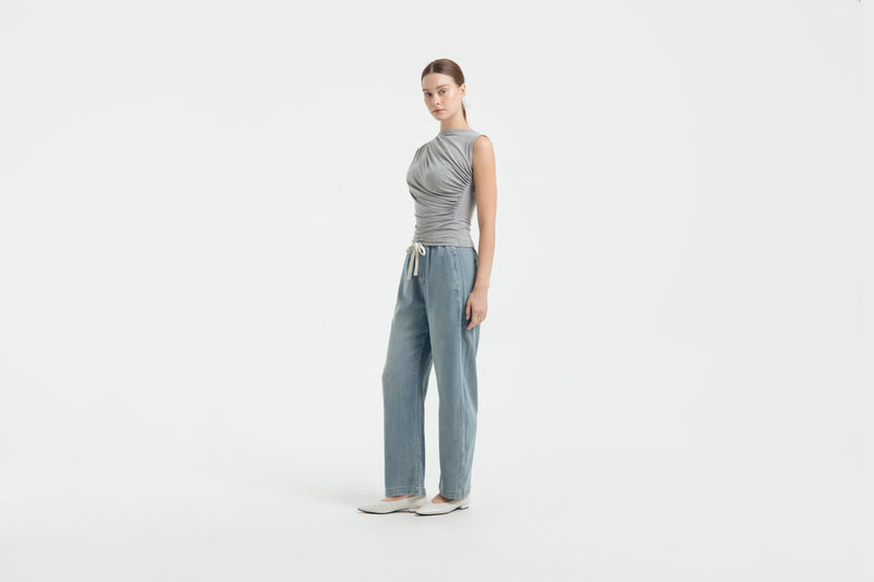 Ezra Barrel Bamboo Jeans