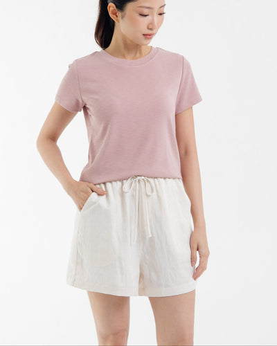 Blush Bamboo Cotton T-Shirt
