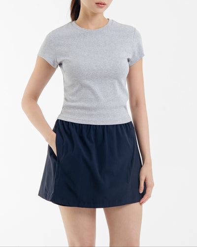 Navy Aeri Skort