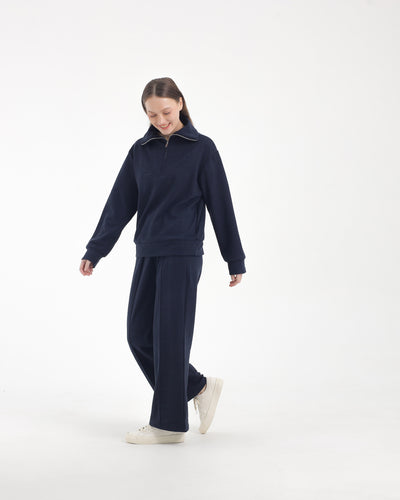 Navy Soft Fleece Winter Set