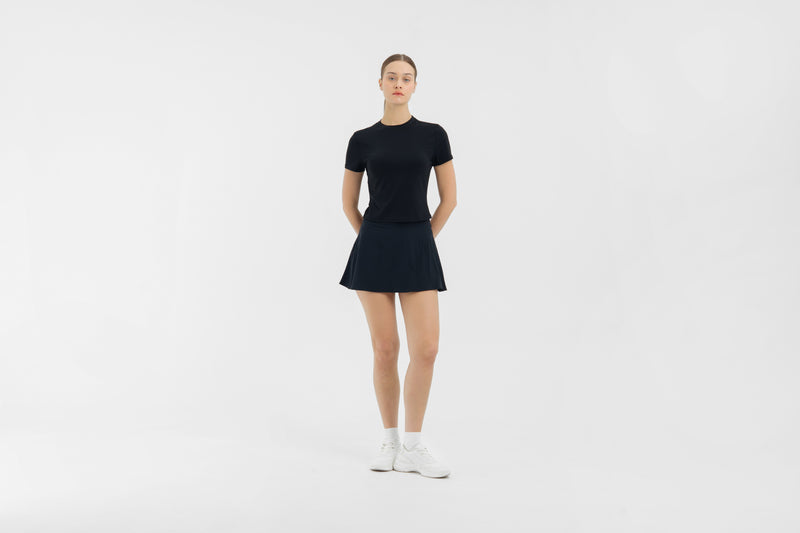 Black Lightweight Aeri Skirt