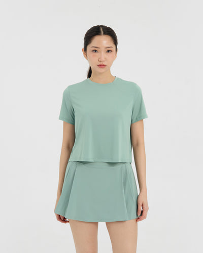 Green Breeze Bamboo Short Sleeve Top XL