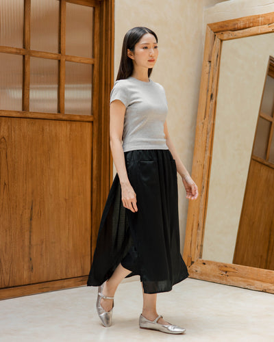 Black Briela Skirt