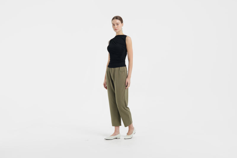 Olive Ultrasoft Bamboo 2.0 Relaxed Pants