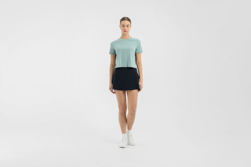 Green Breeze Bamboo Short Sleeve Top