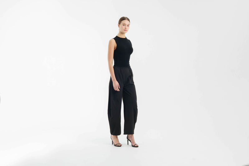 Black Weekend Barrel Pants