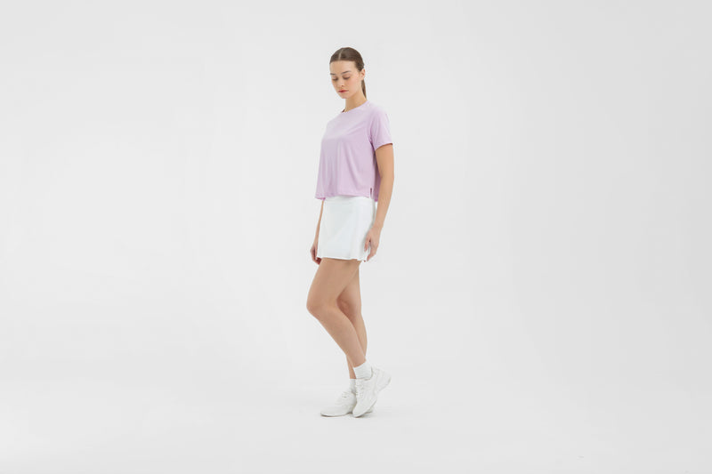 Pink Breeze Bamboo Short Sleeve Top