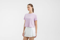 Pink Breeze Bamboo Short Sleeve Top