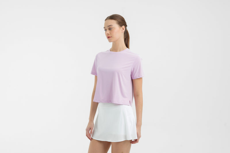 Pink Breeze Bamboo Short Sleeve Top