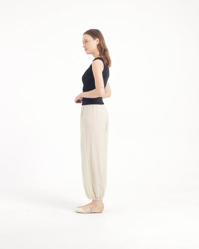 Beige Harem Pants