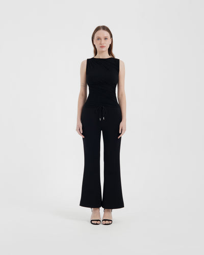 Black Zoey Flare Pants