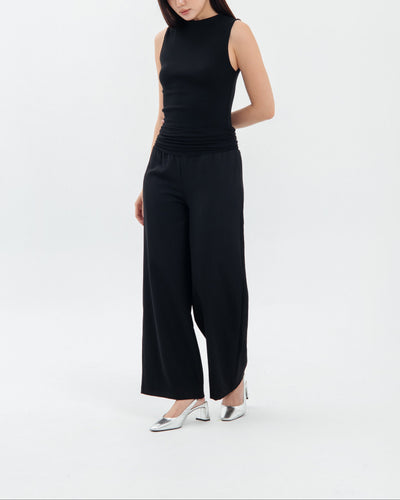 SAMPLE Sale Black Ruched Pants
